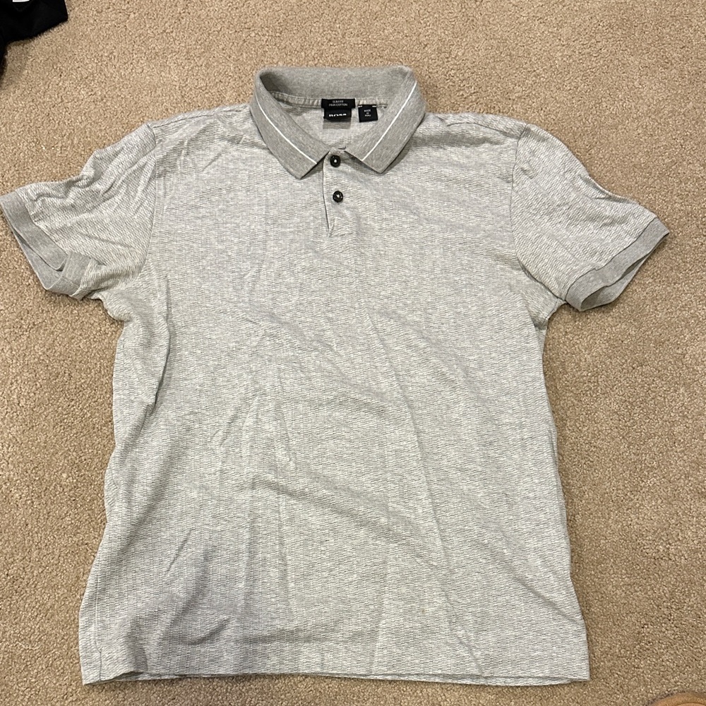 Boss Light Gray Polo Shirt